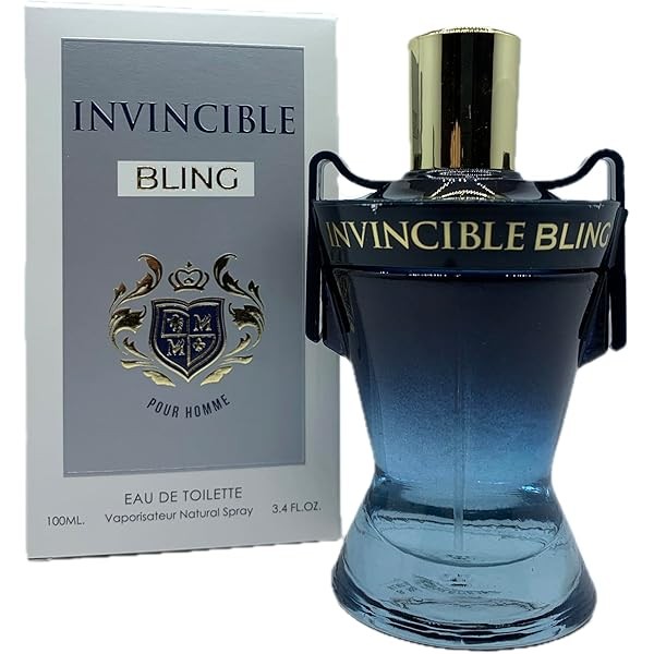 Invincible Bling Men's Cologne 3.4 Fl. Oz. Eau de Toilette