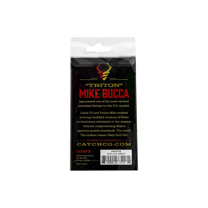 Catch Co Mike Bucca's Baby Bull Gill Swimbait - Bajo