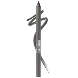 Maybelline TattooStudio - Lápiz delineador de ojos afilable, gel de larga duración, color carbón intenso (Intense Charcoal), 0.04 onzas