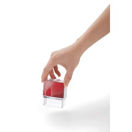 COLOP 152223 Printer 20 Text Stamp with Text Eilt Very Imprint in Folding Box Red