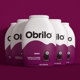 Liquid Enhancer Water Flavoring Drops - Drink Mix, Sugar-Free, Zero Calorie, Dye-Free, Naturally Flavored, 5 Bottles 2.0 fl oz, Makes 150 drinks (Berry)