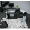 OneSpace Regallo Expandable L-Shaped Desk, Office Computer Desk with 2