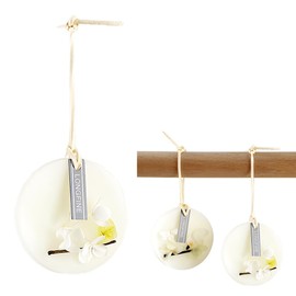 NOPKESV Autoduft Peony Garden Scented Sachets for Closets Handcrafted Scented Ceramic Gifts for Men and Women Car Air Freshener Room Fragrance