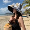 Sombrero de sol de ala súper ancha para mujer, de