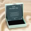HAISWET Heart Necklace 925 Sterling Silver Necklace for Wife Clear