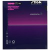 STIGA 1711200101 Table Tennis Rubber, Horizontal 20, Black OX (No