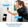 NexoSora 1080p Wireless Doorbell Camera with Receiver, AI Human Detection,
