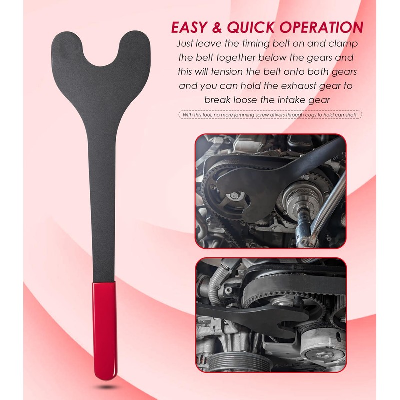 Yoursme Universal Cam Pulley Holder W89208 Camshaft Pulley Holding Tool
