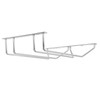 Stainless Steel Double Row Wine Glass Stemware Rack Hanging Stemware