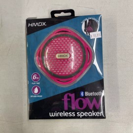 HMDX New HMDX Bluetooth Flow Wireless Speaker Pink Incredible Sound Compact Design