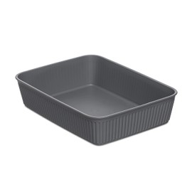 Tatay Drawer Organiser A5 Baobab, Polypropylene, BPA free, Grey. Measures 17,7 x 24 x 5,6 cm