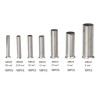 PENGLIN 600 PCS Ferrule Insulation Collarless Copper Tube Ferrule Terminal