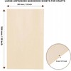 24 Pack 12x20x1/8 Inch Thin Basswood Sheets Wood Sheets Board