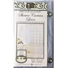 Better Home Deluxe Heavy Weight Shower Curtain Liner (Frosted Clear)