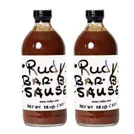 Rudy's Bar-B-Q Sause 18oz Glass Bottle (Original)