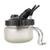 Airbrush Cleaning Pot Universal Glass Bottle Airbrush Cleaning Jar with