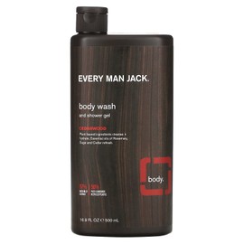 Every Man Jack Body Wash and Shower Gel Cedarwood, 16.9 Ounce