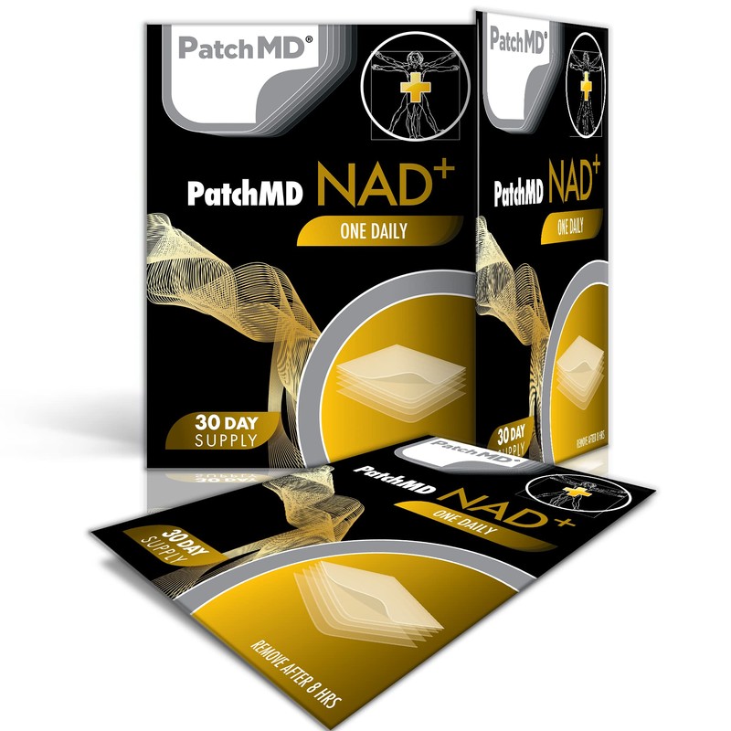 PatchMD - NAD+ Total Recovery Patches - 30 Days Supply