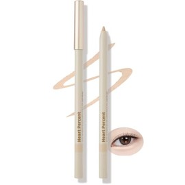 Heart Percent Dote On Mood Gel Delineador de Ojos Lápiz, Resistente Al Agua de Larga Duración Prueba de Manchas Lápiz Delineador de Ojos Retráctil Sua