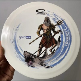 Latitude 64 Gold Ice Trident Latitude 64 Disc Golf Dynamic Driver Westside Trilogy Rare Line