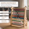 Abacus for Kids Math Teaching Tools Made of Wooden Beads