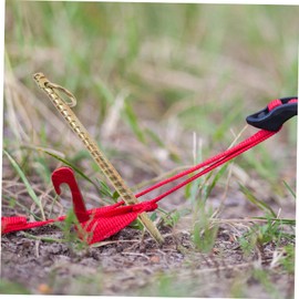 VILLFUL Cattle Tie Out Stake Nail Stake Ring for Leash Tie down Suitable for Pastures Enclosures