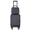 20" Carry On Luggage Sets with Front Pocket and USB