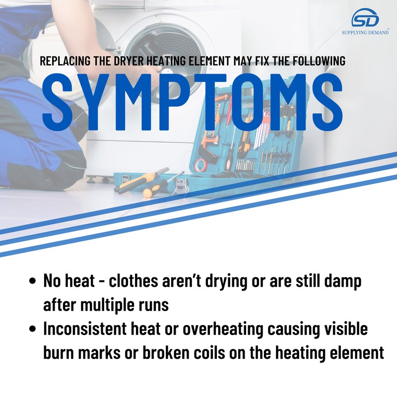 Supplying Demand 134792700 SD SELECT Heavy Duty Dryer Heating Element