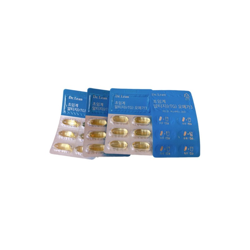 Dr.Lin Supercritical Altige RTG Omega3 Vegetable 30 Capsules 8 Boxes