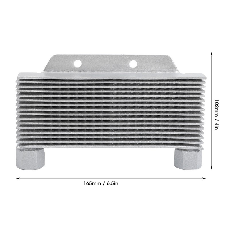 Universal Engine Oil Cooler Cooling Radiator Fit for 125CC‑250CC Motorcycles