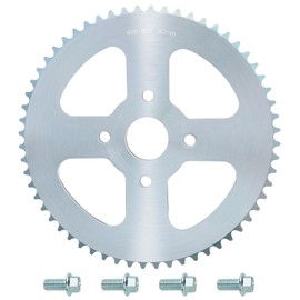 YOXUFA #40 41 420 Chain Sprocket Mini Bike Rear Sprocket 60T 40mm Bore Replacement for Coleman Minibike CT200U BT200X CT200U-EX Baja Warrior Massimo MB200 Axis M200 196cc 200cc 6.5hp Powersports Parts