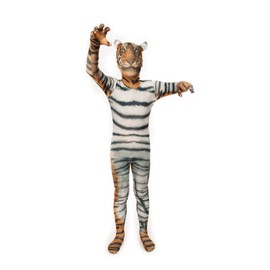 Morphsuits Kid Tiger Costume, Animal Costume for Kids, Character Dress-Up for Halloween and Parties, Small