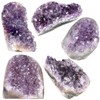 Nupuyai Amethyst Druse Large Crystal Rough Stone Decoration, Natural Amethyst