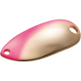 Shimano TR-M25R 72T Spoon, Cardiff, Roll Swimmer, Premium Plated, 0.01 oz (2.5 g), Pink Gold