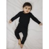 NAME IT Nbnkab Legging Noos Leggings per Neonato, Nero, 18