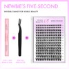 VEYESBEAUTY Lash Extension Kit Newbie's Five-Second Lash Clusters Kit Lash