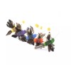 Solar Sunflower with Solar Fluttering Hummingbird,So