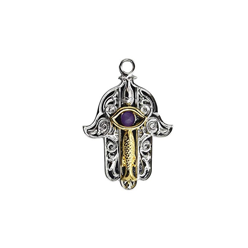 Mystic Kabbalah Hand of Khamsa - For Luck & Protection