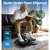 HOMGIM Under Desk Elliptical Machine - Quiet Motorized Leg Exerciser