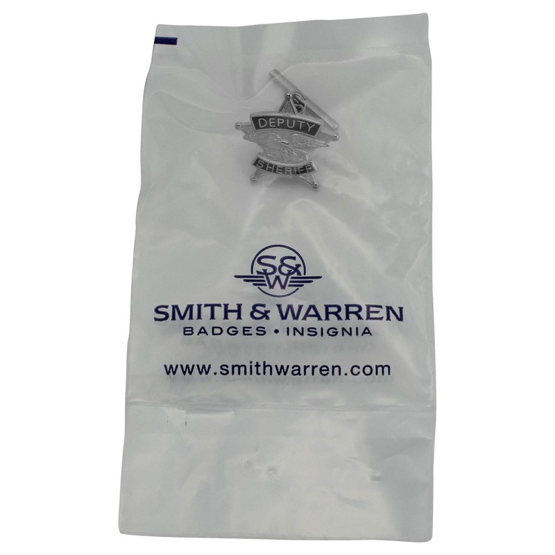 Smith & Warren Deputy Sheriff 5 Point Star Tie Tac