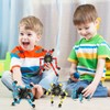 100 Pcs Funny Sensory Fidget Toy Bulk Transformable Chain Robot