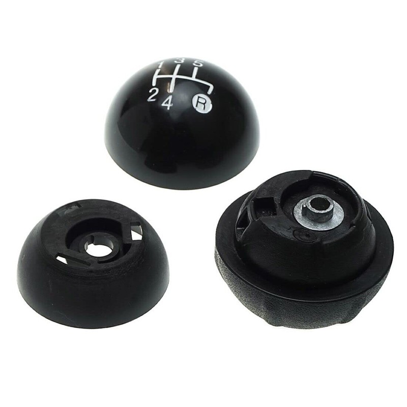 Gear Knob Black 5 Gears Compatible / Replacement Part for