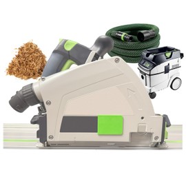 Arbor Dust Cover For Track Saws - Improve Dust Collection and Reduce the Mess (For Festool TS 60)