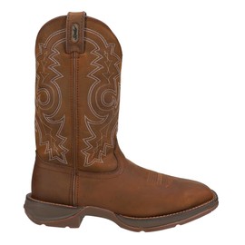 Durango Men's 11" Pull-On Steel Toe DB4343-M, Brown, 10.5 2E US
