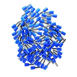 Wire End Ferrules, 2.50 mm², Blue, Insulated, Pack of 100