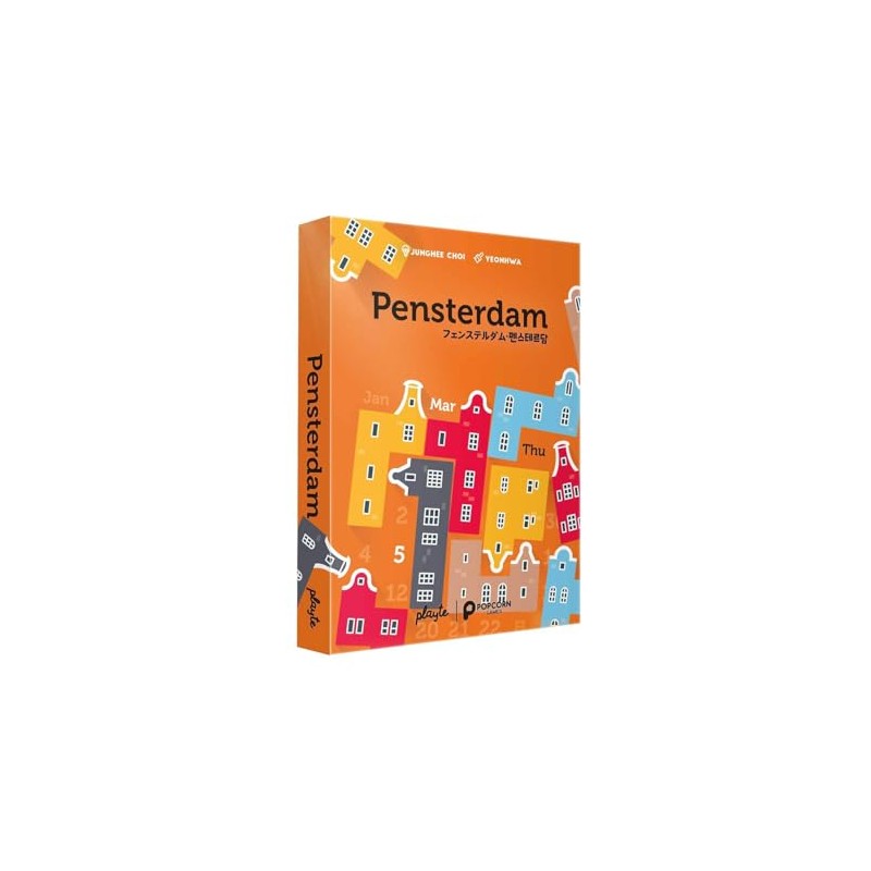 Playte Pensterdam Perpetual Calendar, Amsterdam Design, Pentominoes, Brain Training, Logic