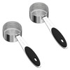 LEIFENY 2PCS 1/8CUP(30ml) Dog Cat Food Scoop, Stainless Steel Measuring