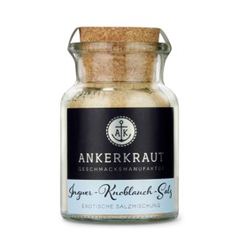 Ankerkraut Ginger Garlic Salt with Sea Salt 160 g in Cork Glass