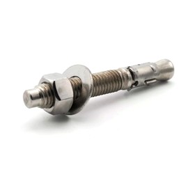 Stainless Steel Wedge Anchors 1/4"-20 Concrete Expansion Anchors 304 Stainless Steel 1/4-20 x 2-1/4 inch Qty 100