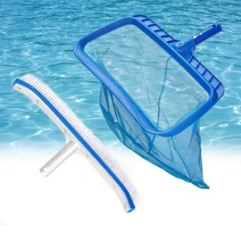 TOPDING & HZ Swimming Pool Cleaner, Pool Skimmer Leaf Net with 18" Pool Skimmer Net